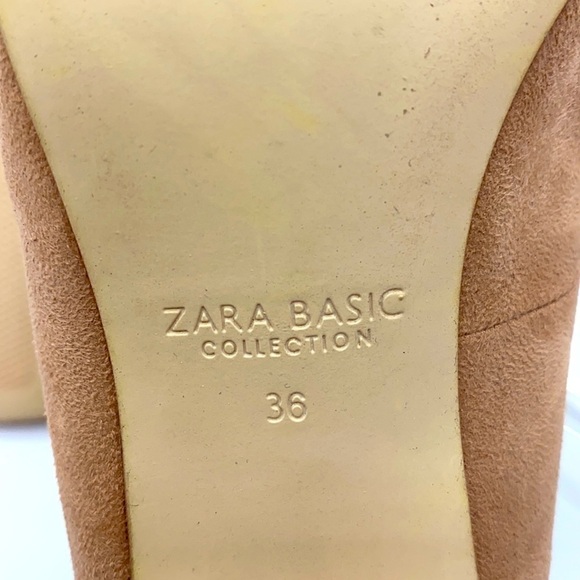 Zara Basic Block Heel w/Bow - Picture 7 of 14